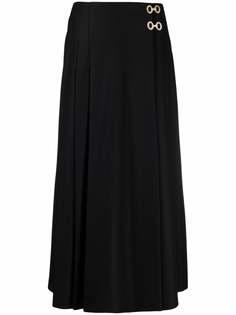 Alberta Ferretti юбка миди с завышенной талией
