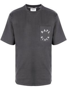 BAPE BLACK *A BATHING APE® футболка с логотипом