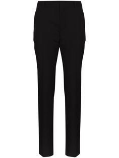 Saint Laurent брюки кроя слим со складками