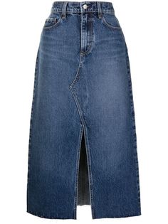 Nobody Denim джинсовая юбка Clementine с завышенной талией