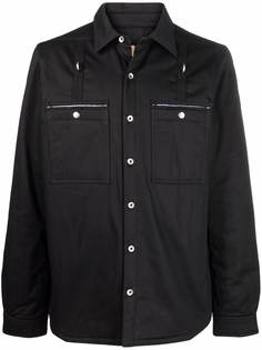 Rick Owens DRKSHDW куртка-рубашка с карманами