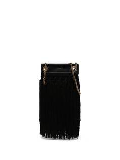Saint Laurent сумка на плечо с бахромой
