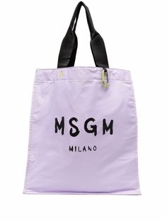 MSGM сумка-тоут с логотипом