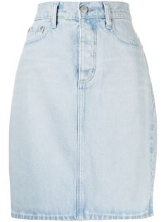 Nobody Denim джинсовая юбка Lou с завышенной талией