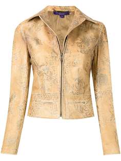 Ralph Lauren Collection куртка с цветочным принтом