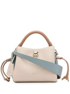 Mulberry мини-сумка в стиле колор-блок