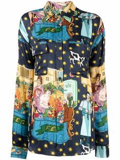 alessandro enriquez футболка с длинными рукавами и принтом