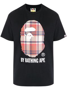 A BATHING APE® футболка с логотипом