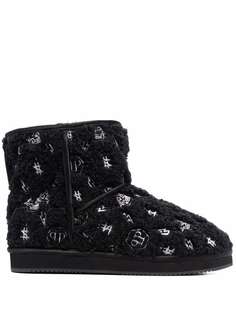 Philipp Plein ботинки с монограммой