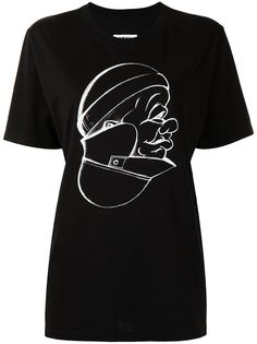 MM6 Maison Margiela футболка с графичным принтом