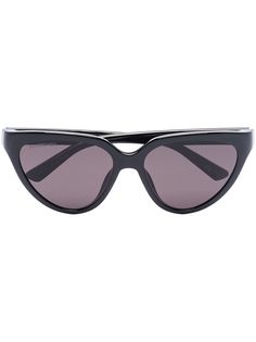 Balenciaga Eyewear солнцезащитные очки в овальной оправе