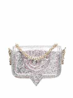 Chiara Ferragni сумка через плечо I Like Glitter среднего размера
