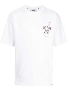 BAPE BLACK *A BATHING APE® футболка с логотипом