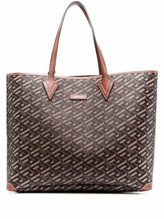 Versace Collection сумка-тоут с узором La Greca