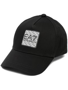 Ea7 Emporio Armani кепка с нашивкой-логотипом