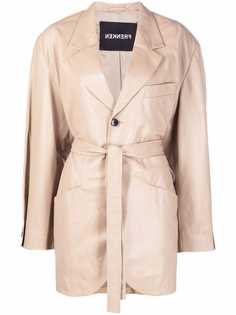 Frenken кожаный блейзер Mindset