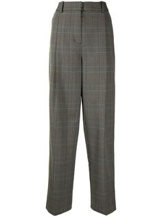3.1 Phillip Lim клетчатые брюки прямого кроя