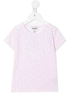 Kenzo Kids футболка с монограммой