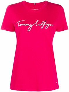 Tommy Hilfiger футболка из органического хлопка с логотипом