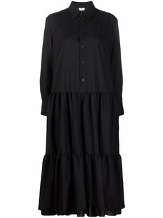 Comme Des Garçons Noir Kei Ninomiya ярусное платье-рубашка