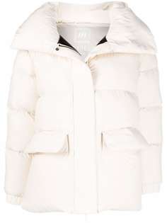 Hetregò пуховик с косым воротником