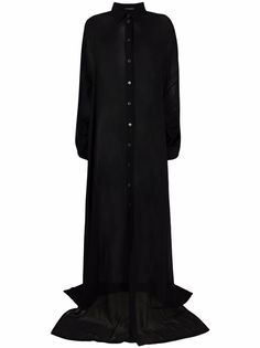 Ann Demeulemeester легкое платье-рубашка