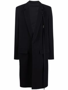 Ann Demeulemeester пальто Thomas Slouchy