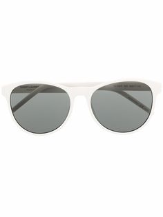 Saint Laurent Eyewear солнцезащитные очки SL385 в круглой оправе