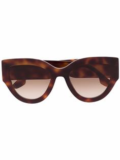 Victoria Beckham Eyewear солнцезащитные очки в оправе кошачий глаз