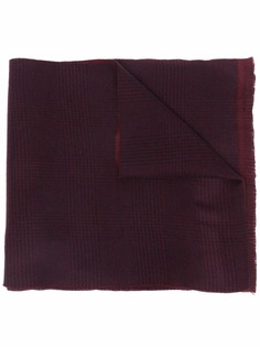 Canali шерстяной шарф в клетку