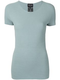 Giorgio Armani футболка в рубчик