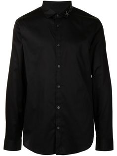 Armani Exchange рубашка с логотипом