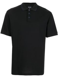 Giorgio Armani рубашка поло с короткими рукавами