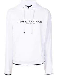 Armani Exchange худи Never Too Loud