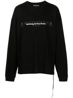 Mastermind World футболка с длинными рукавами и надписью