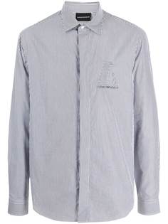 Emporio Armani рубашка в полоску