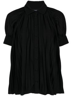 Giorgio Armani блузка с объемными рукавами и сборками