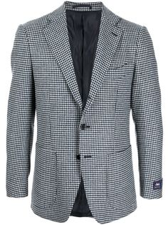 Man On The Boon. фланелевый пиджак в ломаную клетку