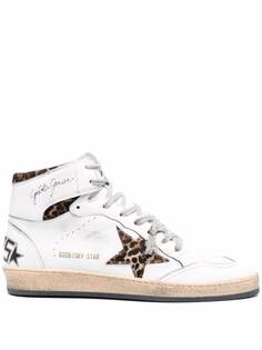 Golden Goose высокие кеды с логотипом