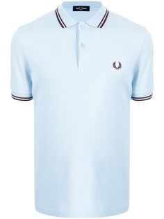 FRED PERRY рубашка поло с вышитым логотипом