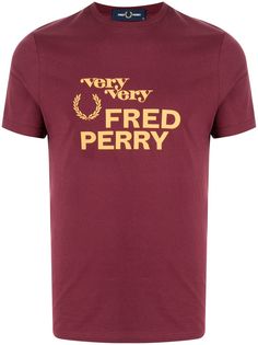 FRED PERRY футболка Very Perry с логотипом
