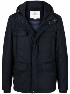 Woolrich куртка с капюшоном и карманами