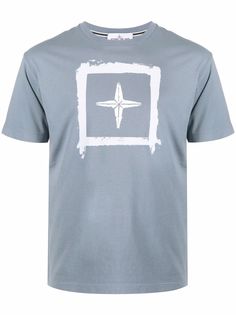 Stone Island футболка с логотипом