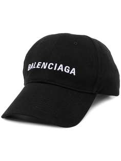 Balenciaga бейсболка с вышитым логотипом