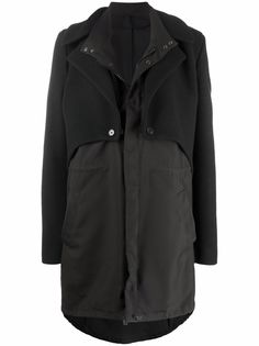 Givenchy Pre-Owned пальто 2000-х годов со вставками