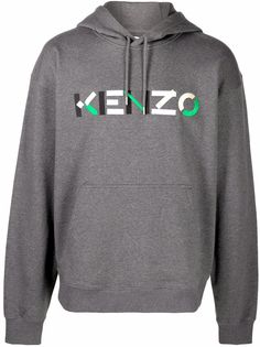 Kenzo худи из органического хлопка с логотипом