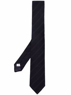 Tagliatore фактурный галстук в полоску