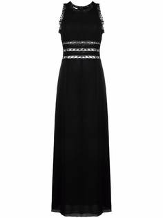 Valentino Pre-Owned платье 2000-х годов без рукавов с кружевом