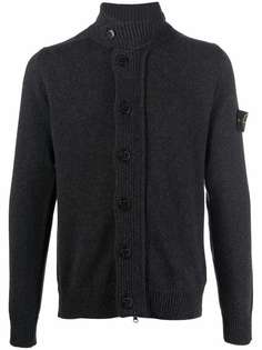 Stone Island джемпер с высоким воротником и нашивкой Compass