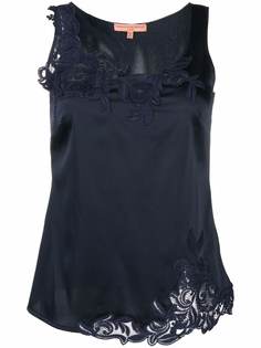 Ermanno Scervino топ с кружевом